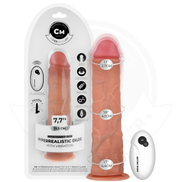 COCK MILLER - REALISTIC DILDO WITH SUCTION CUP AND REMOTE CONTROL VIBRATION 19.5 CM COCK MILLER - REALISTIC DILDO WITH SUCTION CUP AND REMOTE CONTROL VIBRATION 19.5 CM