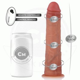 COCK MILLER - HYPER-REALISTIC DILDO WITH SUCTION CUP AND THRUSTING WITH REMOTE CONTROL 21.5 CM COCK MILLER - HYPER-REALISTIC DILDO WITH SUCTION CUP AND THRUSTING WITH REMOTE CONTROL 21.5 CM