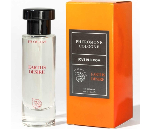 EYE OF LOVE - BLOOM PERFUME MASCULINO SATIVA EARTHS DESIRE 30 ML