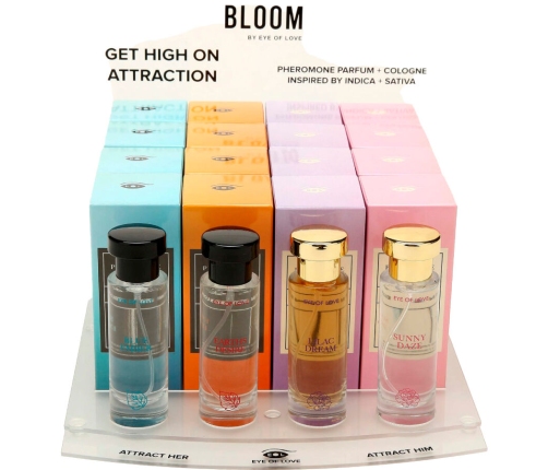 EYE OF LOVE - BLOOM DISPLAY 4X4 PERFUMES 30 ML