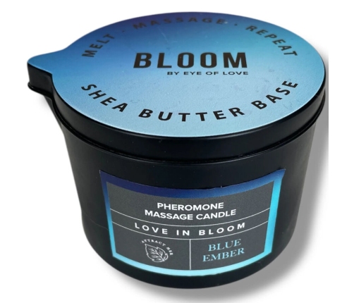 EYE OF LOVE - BLOOM MASSAGE CANDLE INDICA BLUE EMBER 150 ML