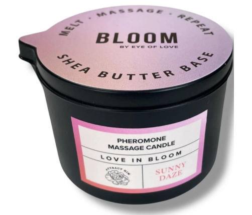 EYE OF LOVE - BLOOM MASSAGE CANDLE SATIVA SUNNY DAZE 150 ML