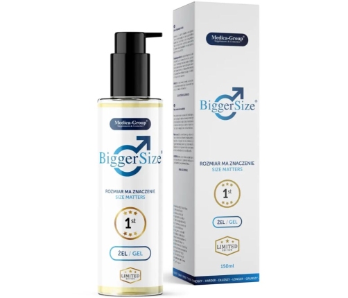 MEDICA GROUP - BIGGER SIZE INTIMATE GEL FOR MEN 150 ML