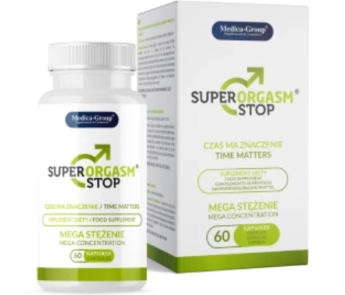 MEDICA GROUP - SUPER ORGASM STOP DELAY FOR MEN 60 CAPSULES