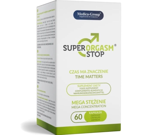 MEDICA GROUP - SUPER ORGASM STOP DELAY FOR MEN 60 CAPSULES
