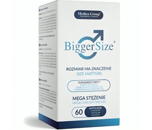 MEDICA GROUP - BIGGER SIZE PENIS ENLARGEMENT 60 CAPSULES