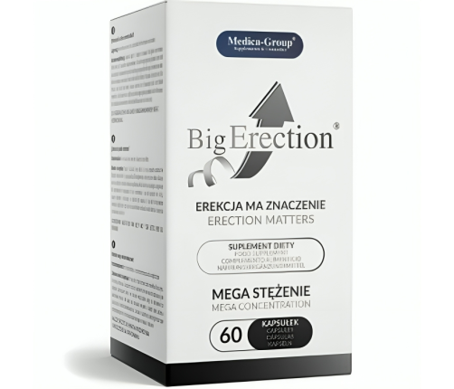 MEDICA GROUP - BIG ERECTION ENHANCER FOR MEN 60 CAPSULES