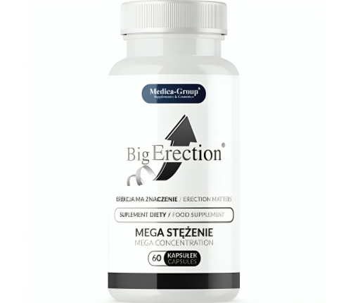 MEDICA GROUP - BIG ERECTION ENHANCER FOR MEN 60 CAPSULES