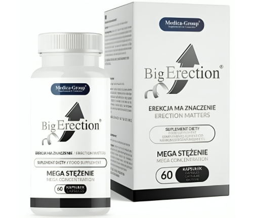 MEDICA GROUP - BIG ERECTION ENHANCER FOR MEN 60 CAPSULES