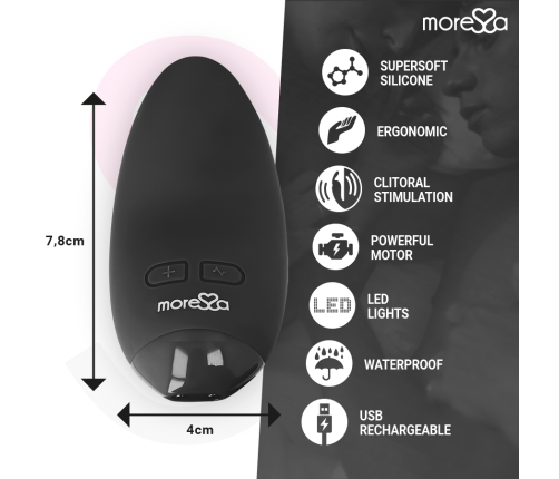 MORESSA - BLOSSOM BLACK VIBRATOR