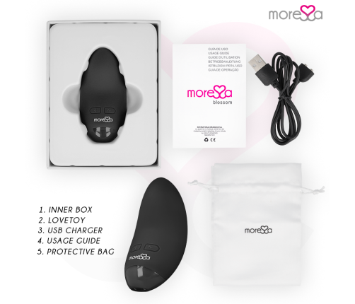 MORESSA - BLOSSOM BLACK VIBRATOR