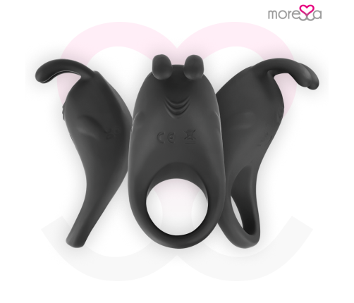 MORESSA - BRAD PREMIUM SILICONE RECHARGEABLE BLACK