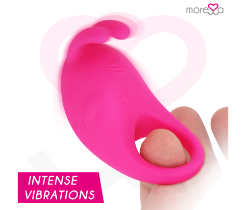 MORESSA - BRAD PREMIUM SILICONE RECHARGEABLE PINK