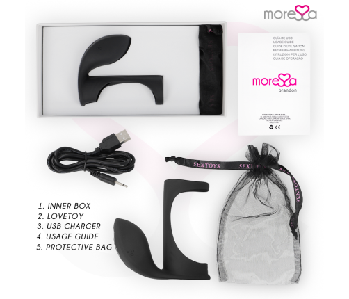 MORESSA - BRANDON VIBRATOR RING WITH COVER