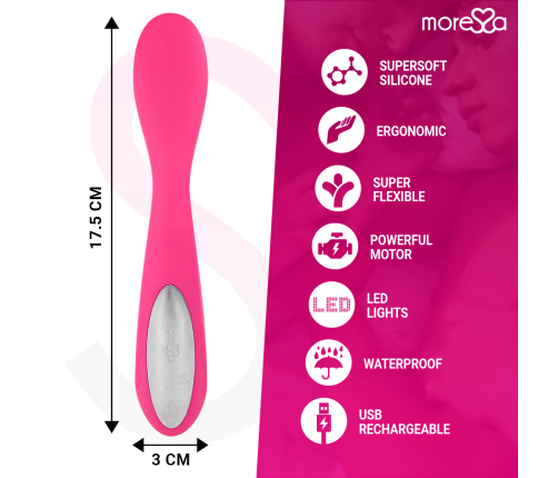 MORESSA - DRUSO PREMIUM SILICONE RECHARGEABLE
