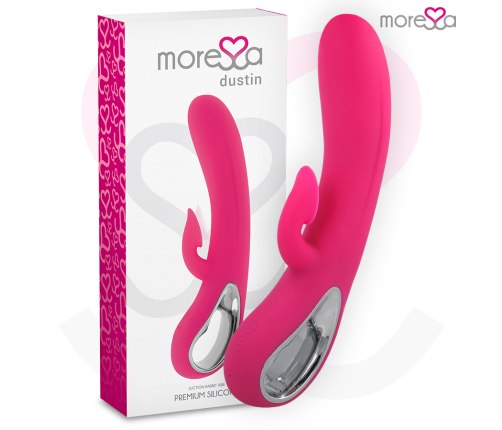 MORESSA - DUSTIN CLITORAL SUCTION AND POWERFUL VIBRATION PREMIUM SILICONE RECHARGEABLE