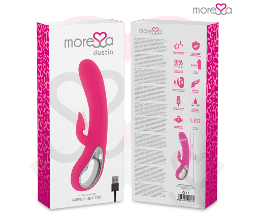 MORESSA - DUSTIN CLITORAL SUCTION AND POWERFUL VIBRATION PREMIUM SILICONE RECHARGEABLE