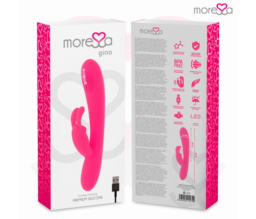 MORESSA - GINO PREMIUM SILICONE RECHARGEABLE