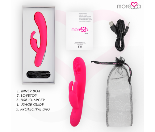 MORESSA - GINO PREMIUM SILICONE RECHARGEABLE