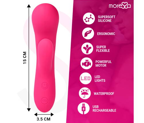 MORESSA - JERRY PREMIUM SILICONE RECHARGEABLE