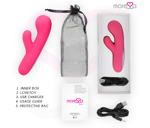 MORESSA - JERRY PREMIUM SILICONE RECHARGEABLE