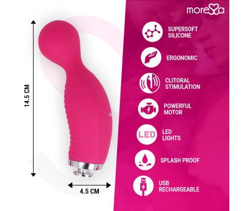 MORESSA - KIRK DUO SUCTION + MULTI-PERFORMANCE MASSAGER PREMIUM SILICONE RECHARGEABLE