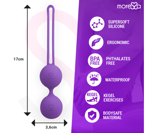MORESSA - OSIAN THREE PREMIUM LILAC SILICONE