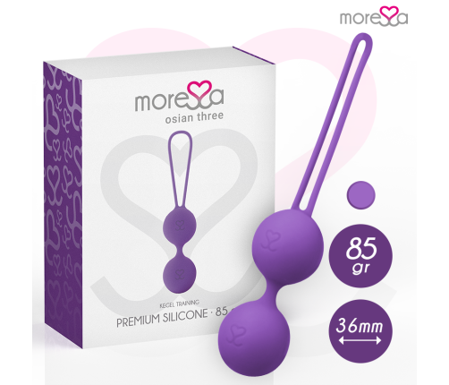 MORESSA - OSIAN THREE PREMIUM LILAC SILICONE
