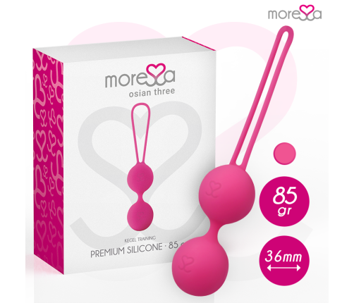 MORESSA - OSIAN THREE PREMIUM SILICONE PINK