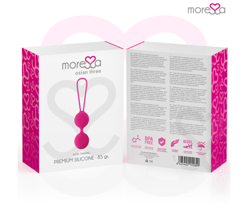 MORESSA - OSIAN THREE PREMIUM SILICONE PINK