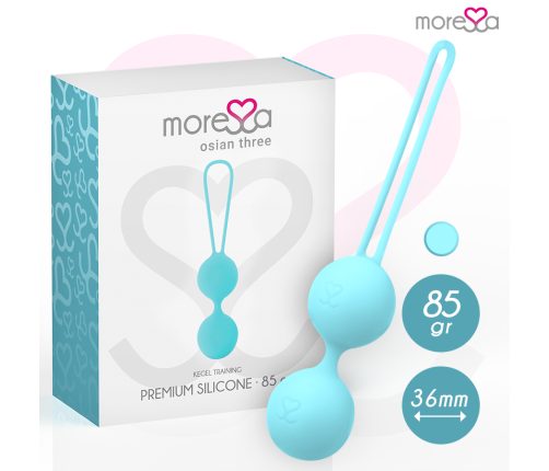 MORESSA - OSIAN THREE PREMIUM TURQUOISE SILICONE