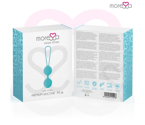 MORESSA - OSIAN THREE PREMIUM TURQUOISE SILICONE