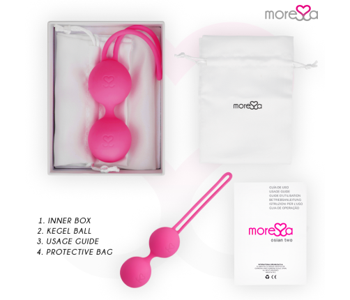 MORESSA - OSIAN TWO PREMIUM SILICONE PINK