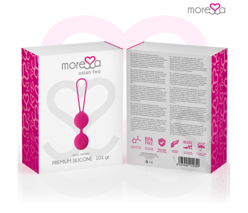 MORESSA - OSIAN TWO PREMIUM SILICONE PINK