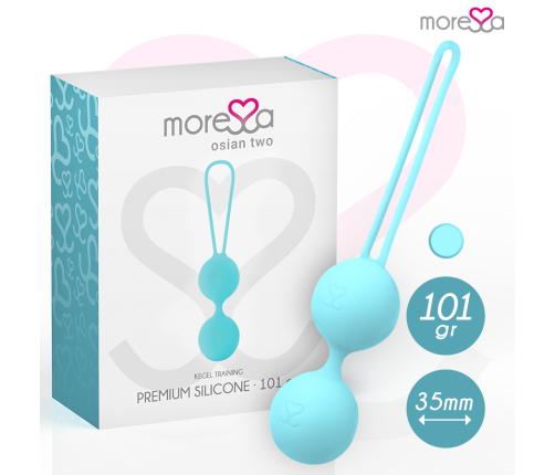 MORESSA - OSIAN TWO PREMIUM TURQUOISE SILICONE