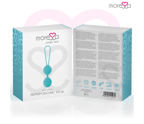 MORESSA - OSIAN TWO PREMIUM TURQUOISE SILICONE