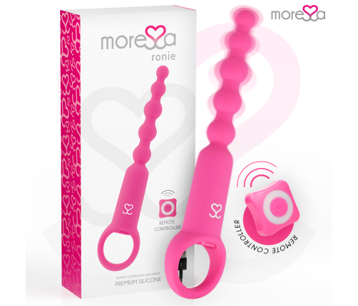 MORESSA - RONIE REMOTE CONTROL ANAL PLEASURE PINK