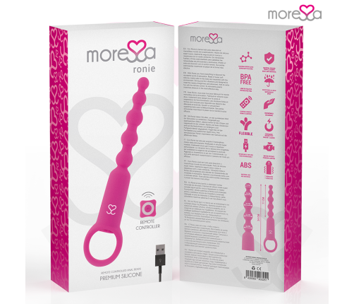 MORESSA - RONIE REMOTE CONTROL ANAL PLEASURE PINK