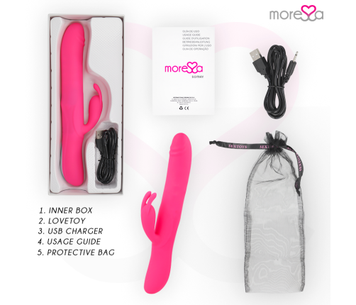 MORESSA - SOMER PREMIUM VIBRATOR WITH MULTIPLE ROTATION