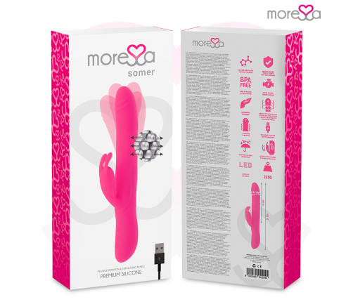MORESSA - SOMER PREMIUM VIBRATOR WITH MULTIPLE ROTATION