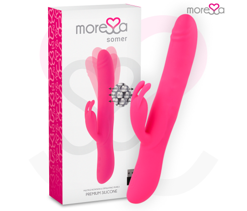 MORESSA - SOMER PREMIUM VIBRATOR WITH MULTIPLE ROTATION