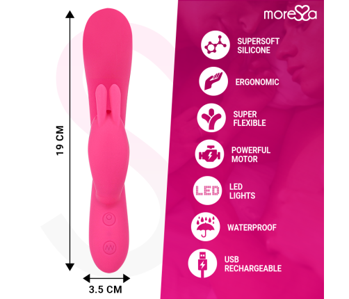 MORESSA - TELMO PREMIUM SILICONE RECHARGEABLE