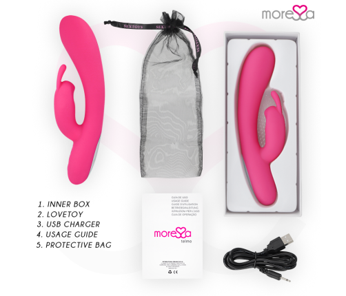 MORESSA - TELMO PREMIUM SILICONE RECHARGEABLE