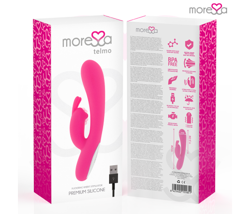 MORESSA - TELMO PREMIUM SILICONE RECHARGEABLE