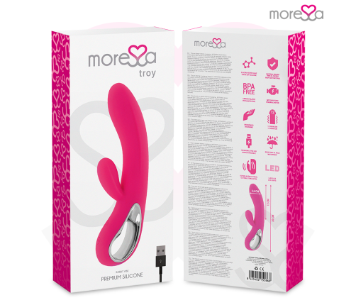 MORESSA - TROY PREMIUM SILICONE RECHARGEABLE