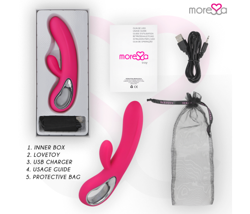 MORESSA - TROY PREMIUM SILICONE RECHARGEABLE