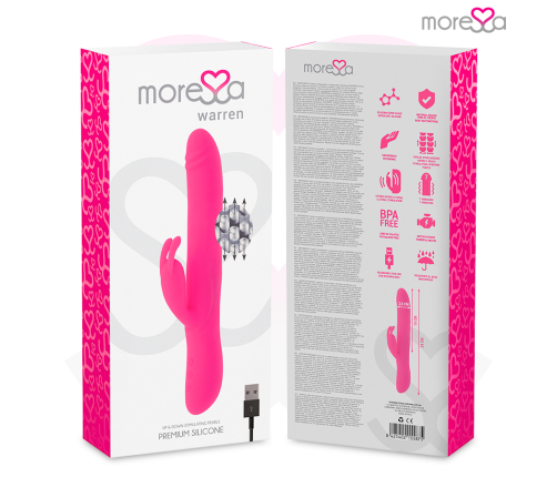 MORESSA - WARREN PREMIUM RECHARGEABLE SILICONE
