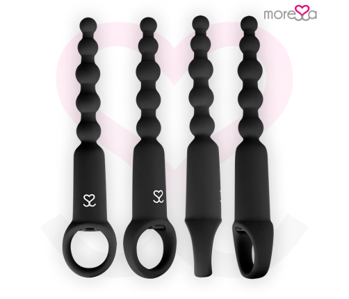 MORESSA - RONIE REMOTE CONTROL BLACK ANAL PLEASURE