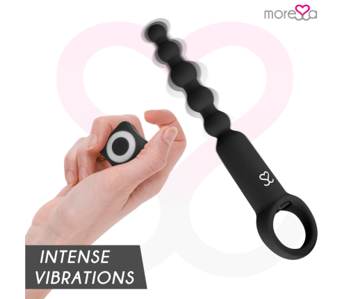 MORESSA - RONIE REMOTE CONTROL BLACK ANAL PLEASURE