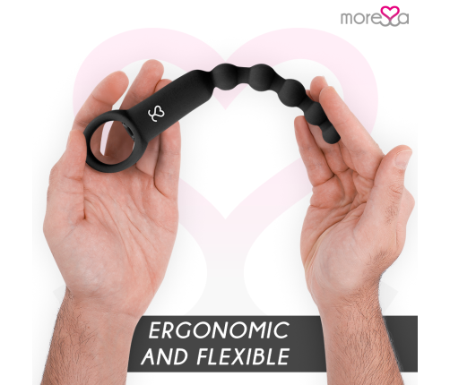 MORESSA - RONIE REMOTE CONTROL BLACK ANAL PLEASURE